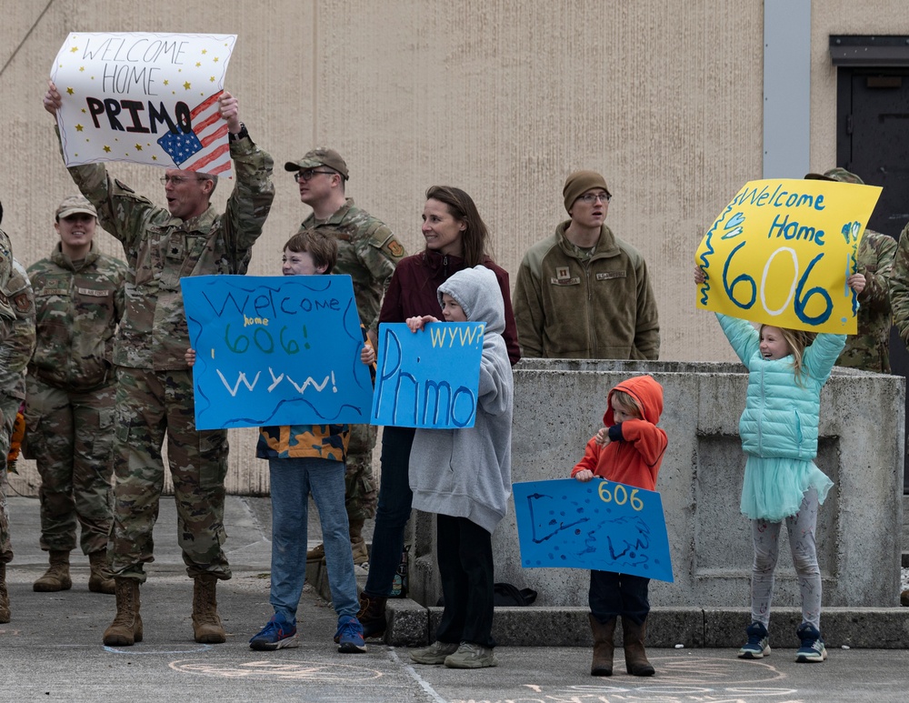 606th Air Control Squadron returns home from deployment