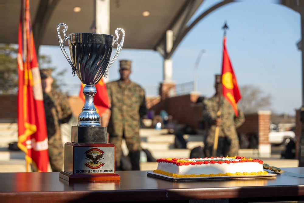 2nd Combat Readiness Regiment Celebrates 1st Birthday