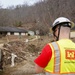 U.S. Army Corps of Engineers debris team providing federal support in Eastern Kentucky after recent flooding