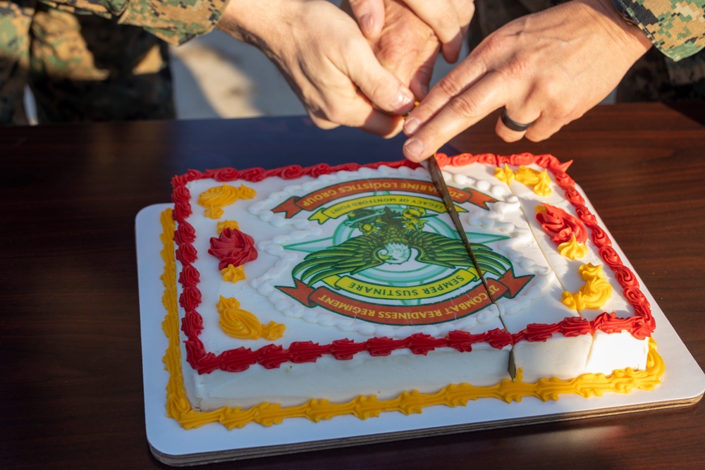 2nd Combat Readiness Regiment Celebrates 1st Birthday