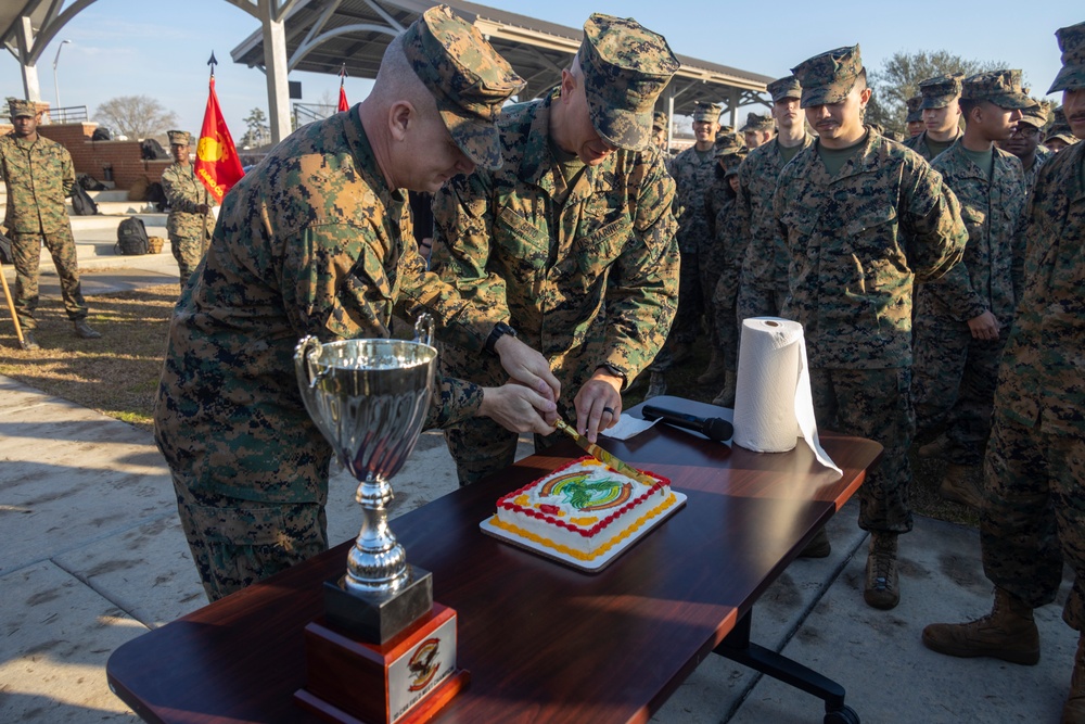 2nd Combat Readiness Regiment Celebrates 1st Birthday