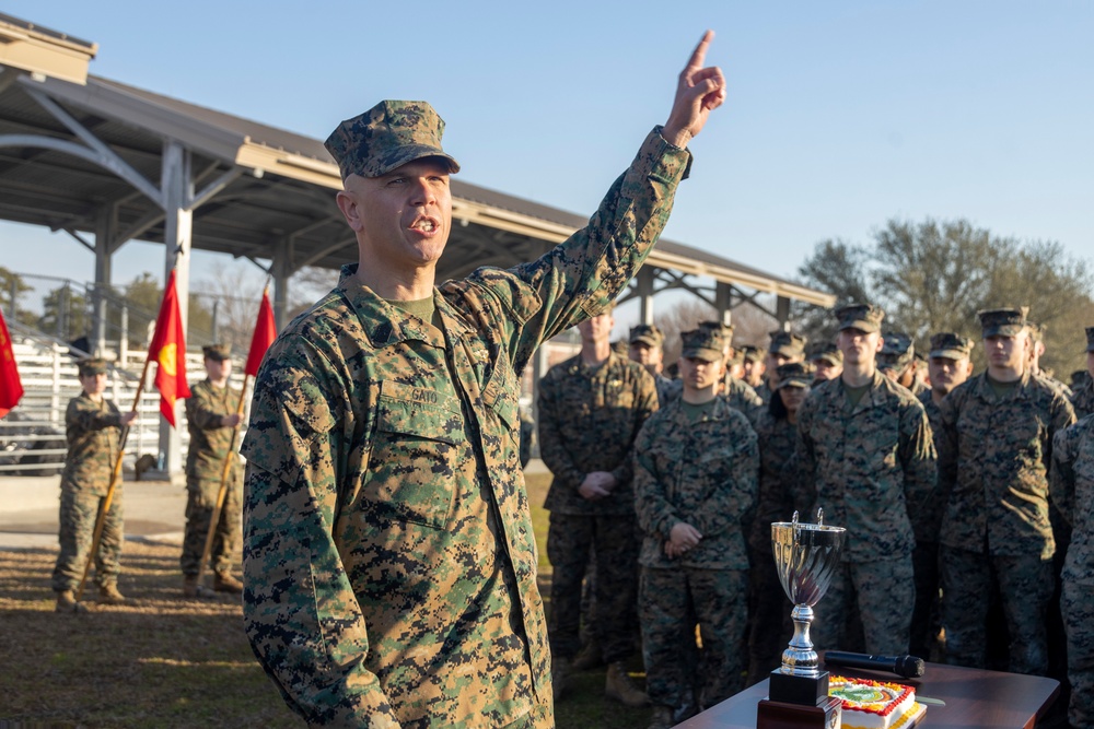 2nd Combat Readiness Regiment Celebrates 1st Birthday