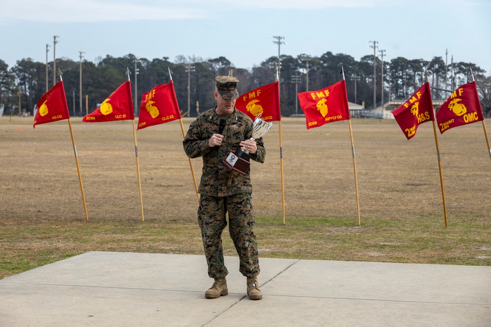 2nd Combat Readiness Regiment Celebrates 1st Birthday