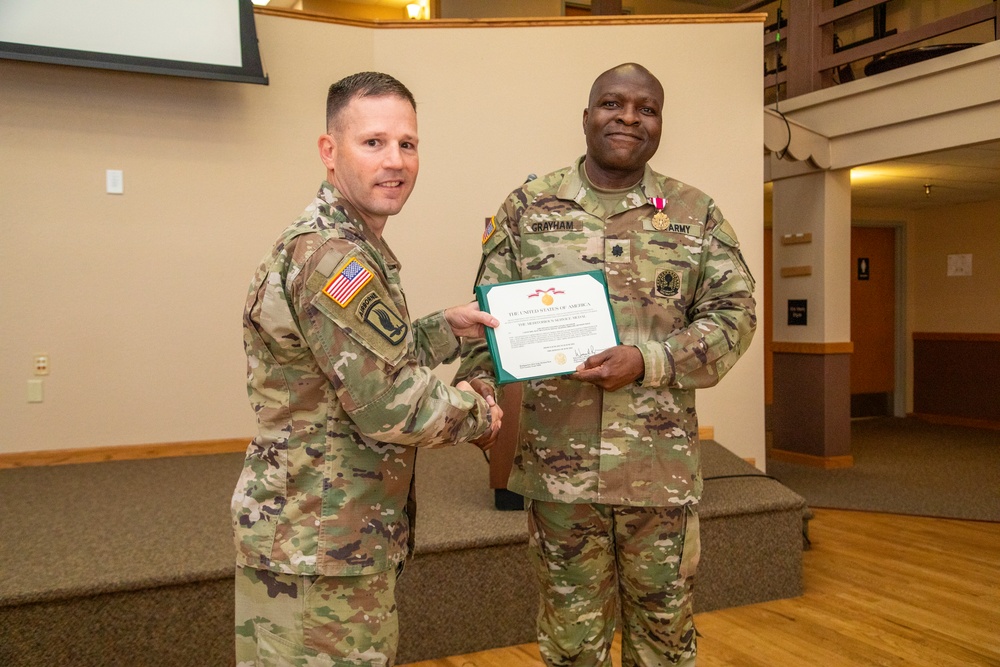 1-291st BSB Change of Command Ceremony