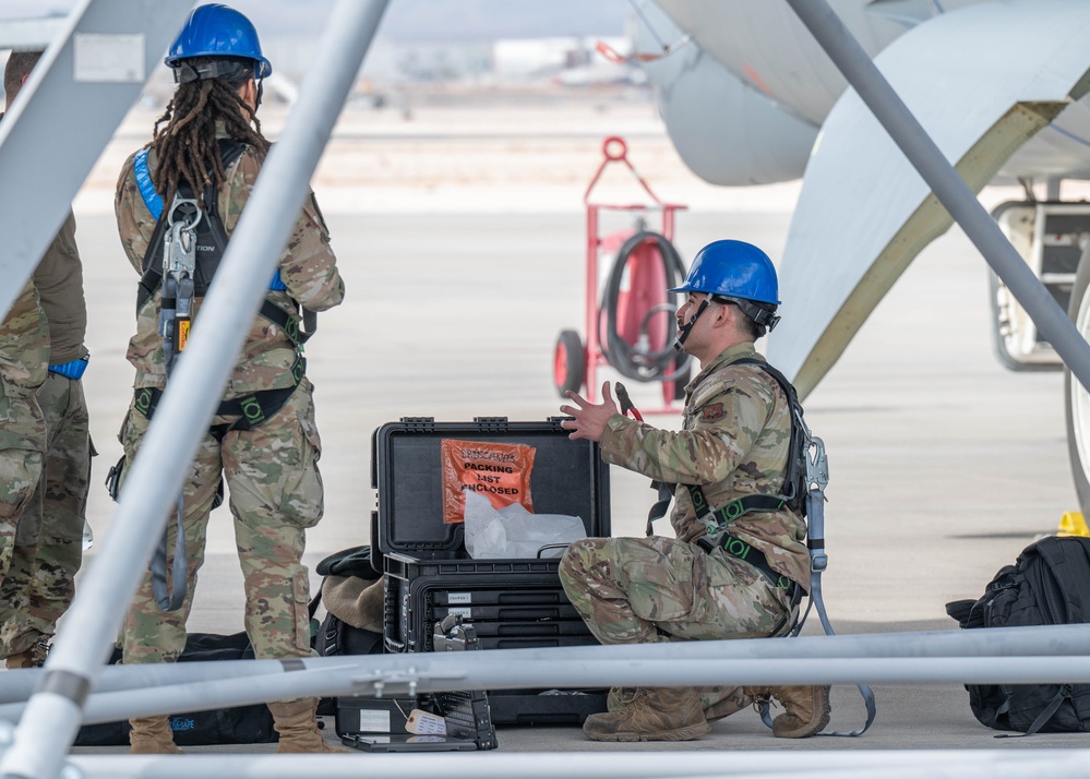 2nd Bomb Wing Airmen keep the Barksdale AFB mission going at Red Flag 25-1