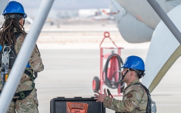 2nd Bomb Wing Airmen keep the Barksdale AFB mission going at Red Flag 25-1