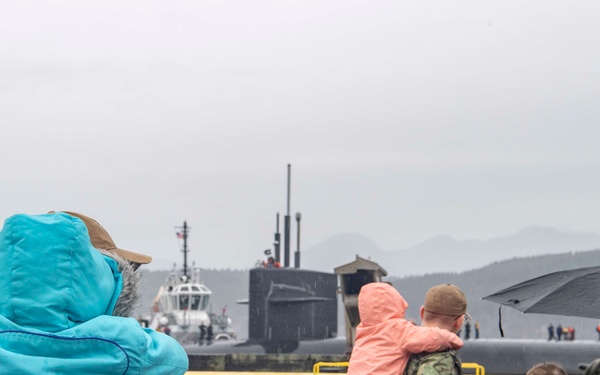 USS Nevada (SSBN 733) Returns to NBK-Bangor