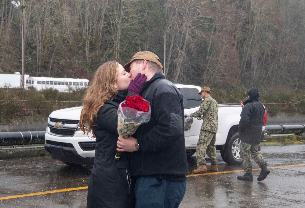 USS Nevada (SSBN 733) Returns to NBK-Bangor