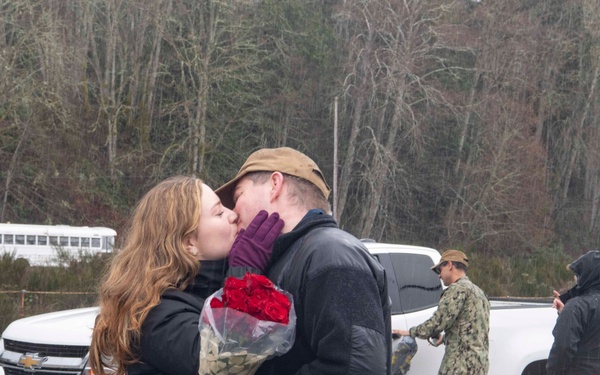 USS Nevada (SSBN 733) Returns to NBK-Bangor