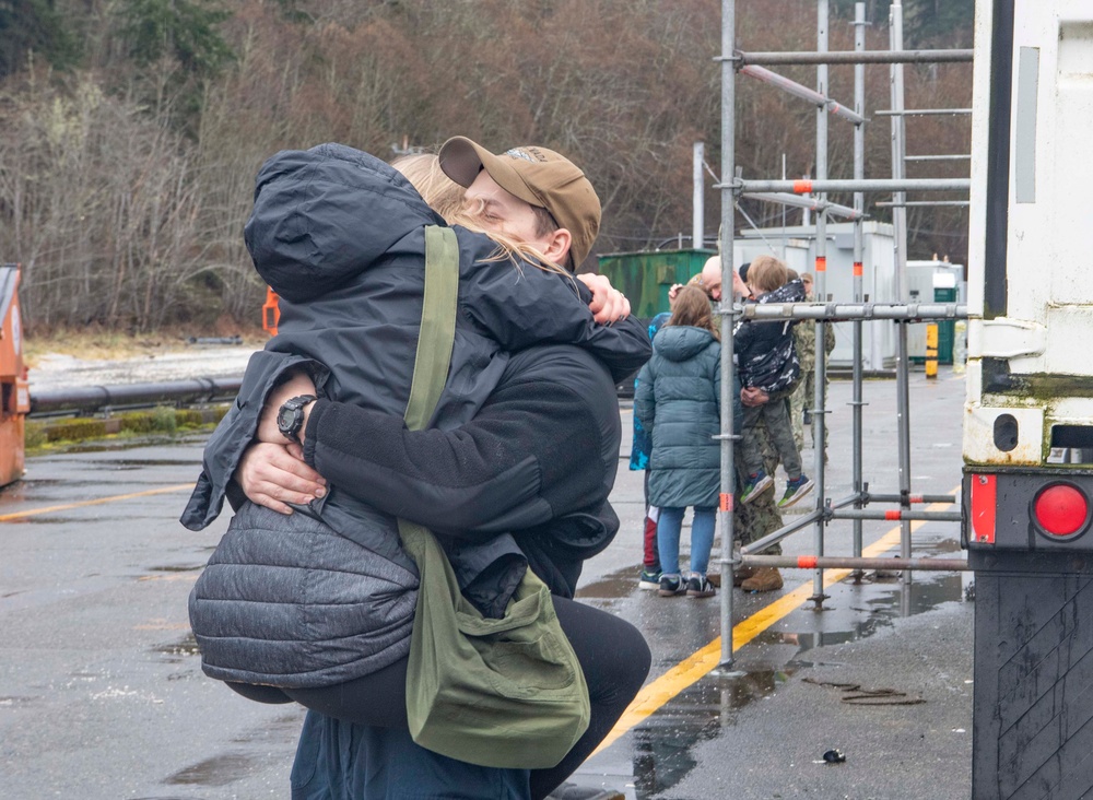 USS Nevada (SSBN 733) Returns to NBK-Bangor