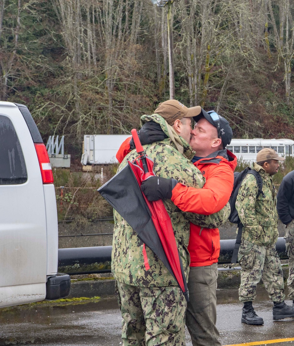 USS Nevada (SSBN 733) Returns to NBK-Bangor