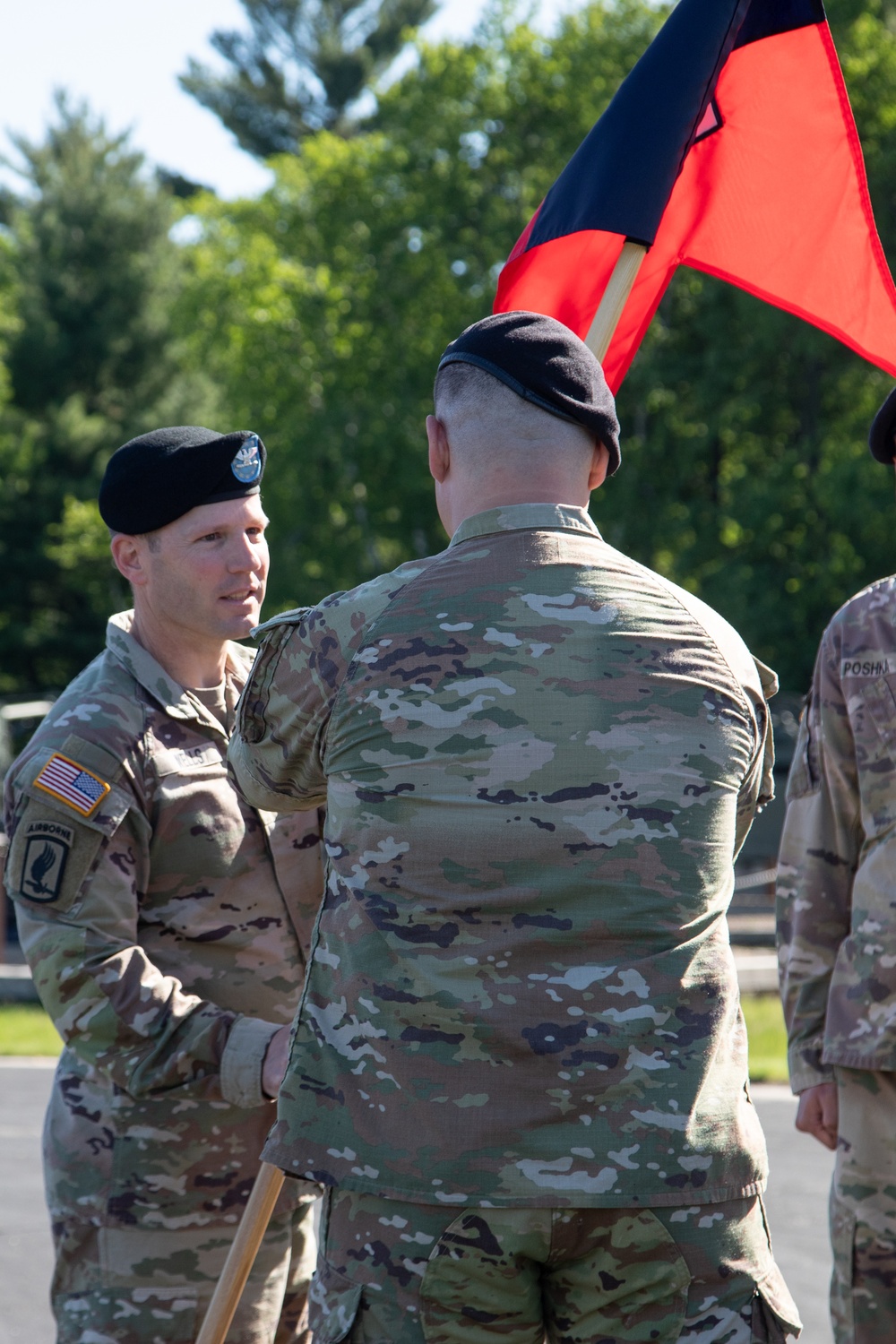 HHC, 181st Infantry Brigade Change of Command