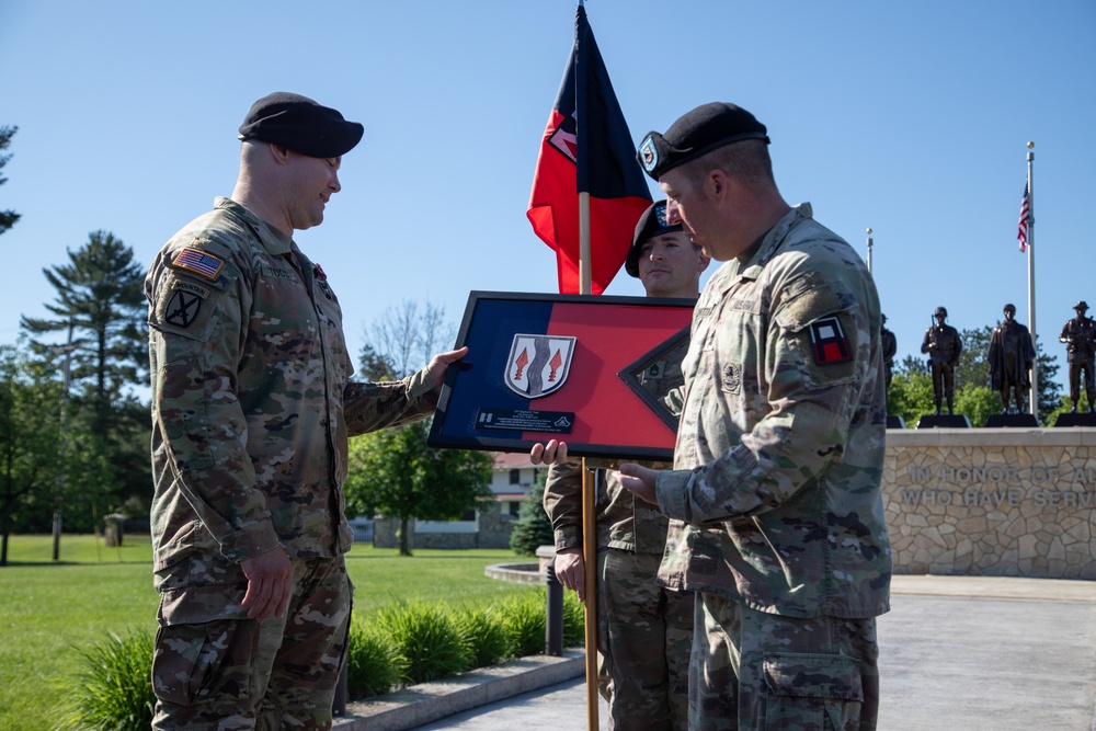 HHC, 181st Infantry Brigade Change of Command