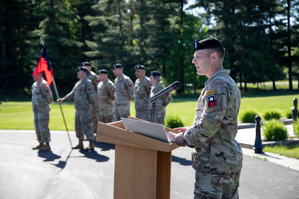 HHC, 181st Infantry Brigade Change of Command