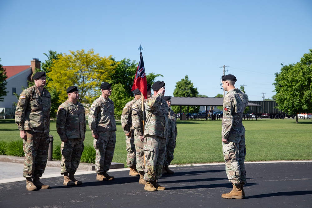 HHC, 181st Infantry Brigade Change of Command