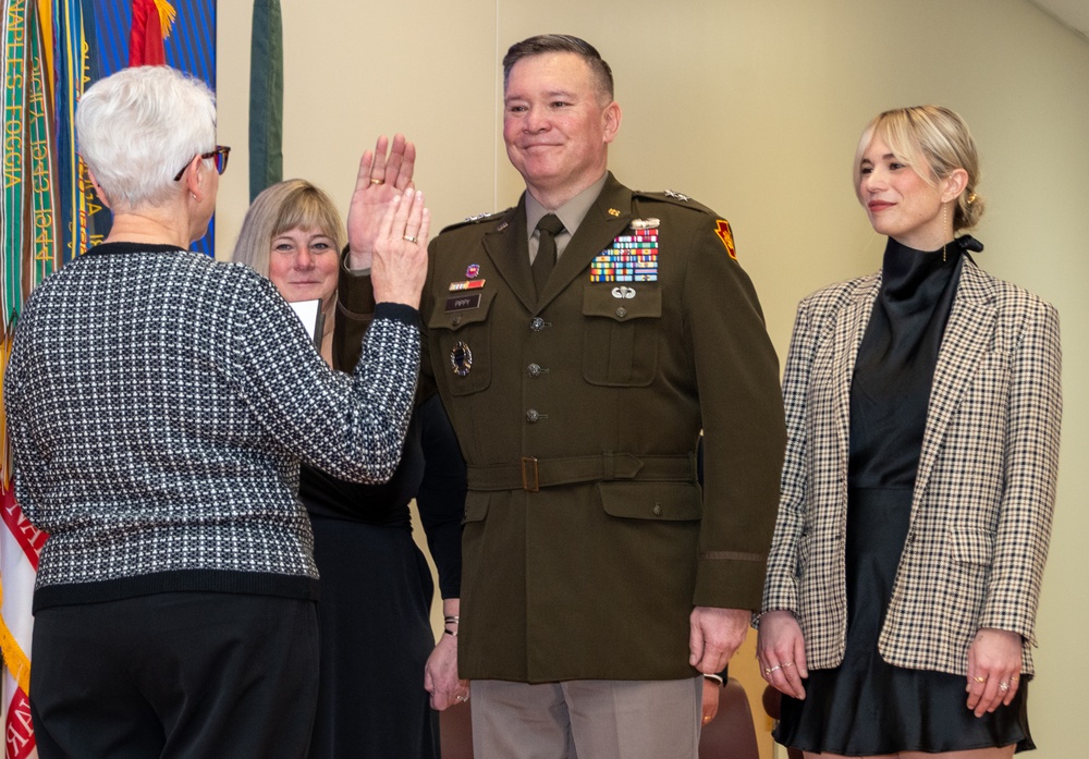 Army Major General John R. Pippy sworn in as Pennsylvania’s 55th Adjutant General; assumes command of the Pennsylvania National Guard