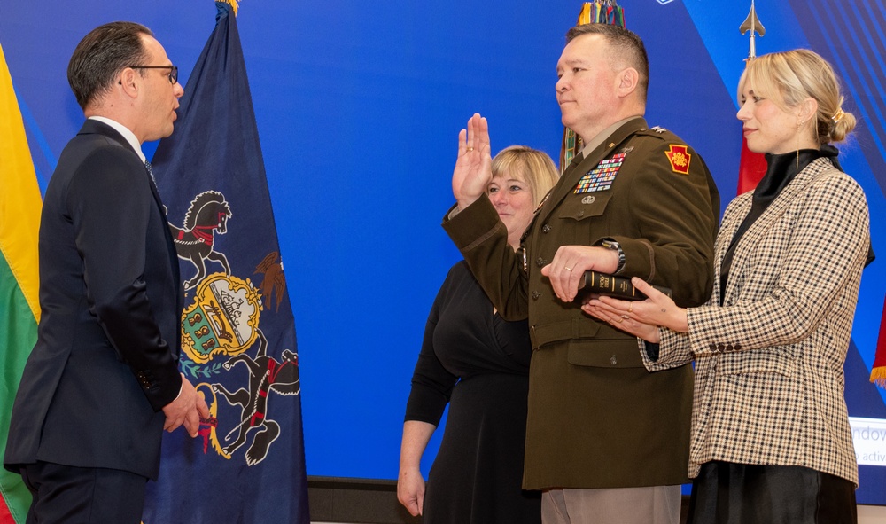 Army Major General John R. Pippy sworn in as Pennsylvania’s 55th Adjutant General; assumes command of the Pennsylvania National Guard