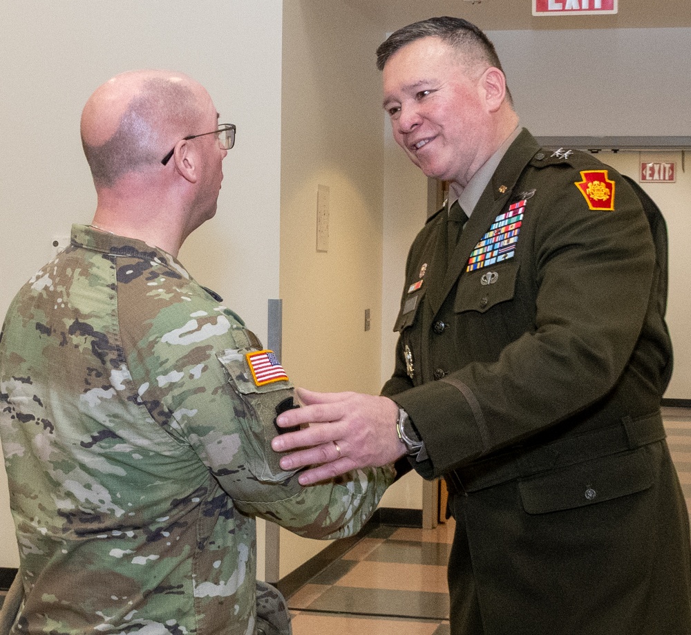 Army Major General John R. Pippy sworn in as Pennsylvania’s 55th Adjutant General; assumes command of the Pennsylvania National Guard