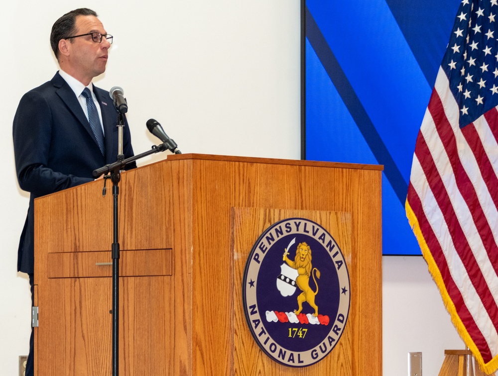 Army Major General John R. Pippy sworn in as Pennsylvania’s 55th Adjutant General; assumes command of the Pennsylvania National Guard