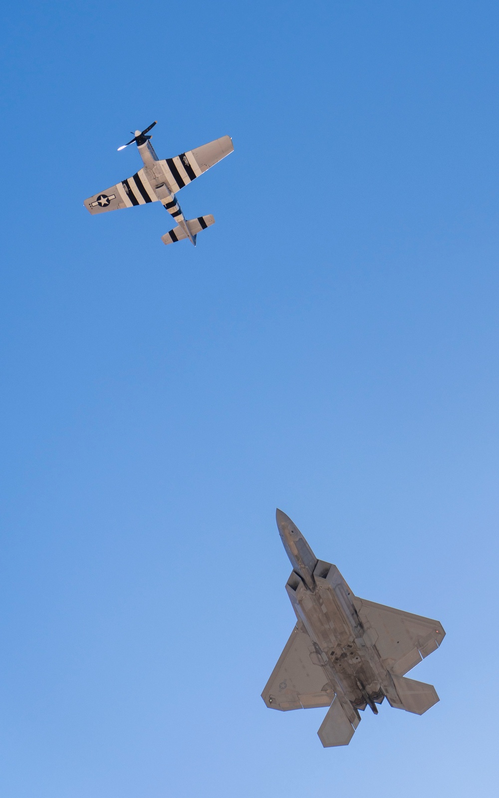 F-22 Demonstration Team arrives at Heritage Flight 2025