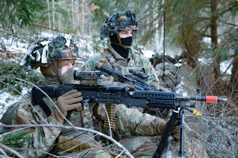 5-7th CAV Conduct Security Exercise Sentry Sentinel
