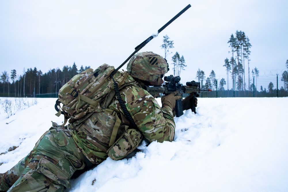 5-7th CAV Conduct Security Exercise Sentry Sentinel