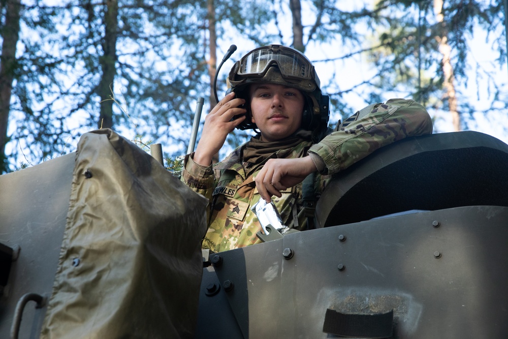 5-7th CAV Conduct Security Exercise Sentry Sentinel