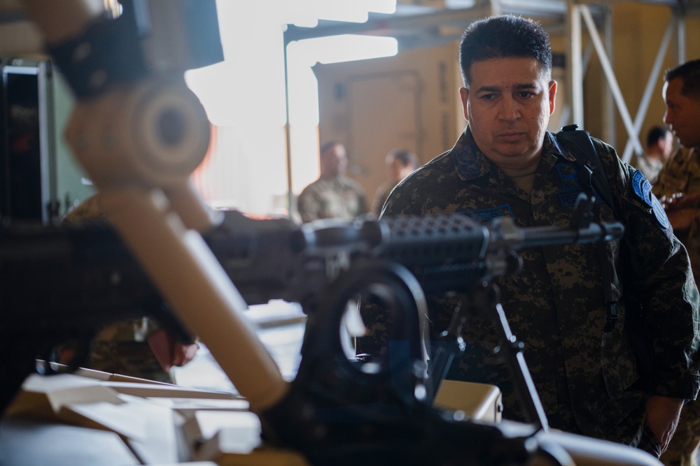 Partnership Program Honduran air force and Puerto Rico Air National Guard Senior Leaders engagement at the 156th