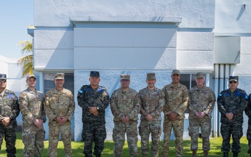 Partnership Program Honduran air force and Puerto Rico Air National Guard Senior Leaders engagement at the 156th