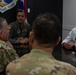 FAA Traffic Control Tower manager Carlos Perez-Aldoy visits the 15th Wing