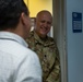 FAA Traffic Control Tower manager Carlos Perez-Aldoy visits the 15th Wing