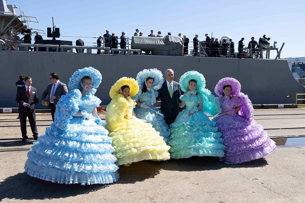 USS McFaul Mardi Gras 2025