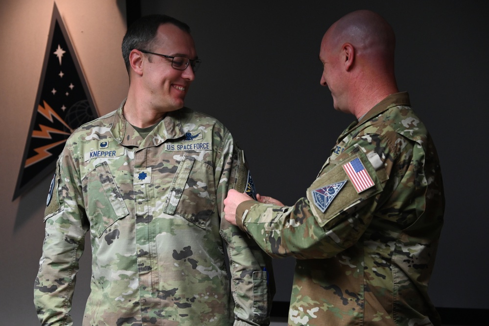 21st Space Operations Squadron Patching Ceremony