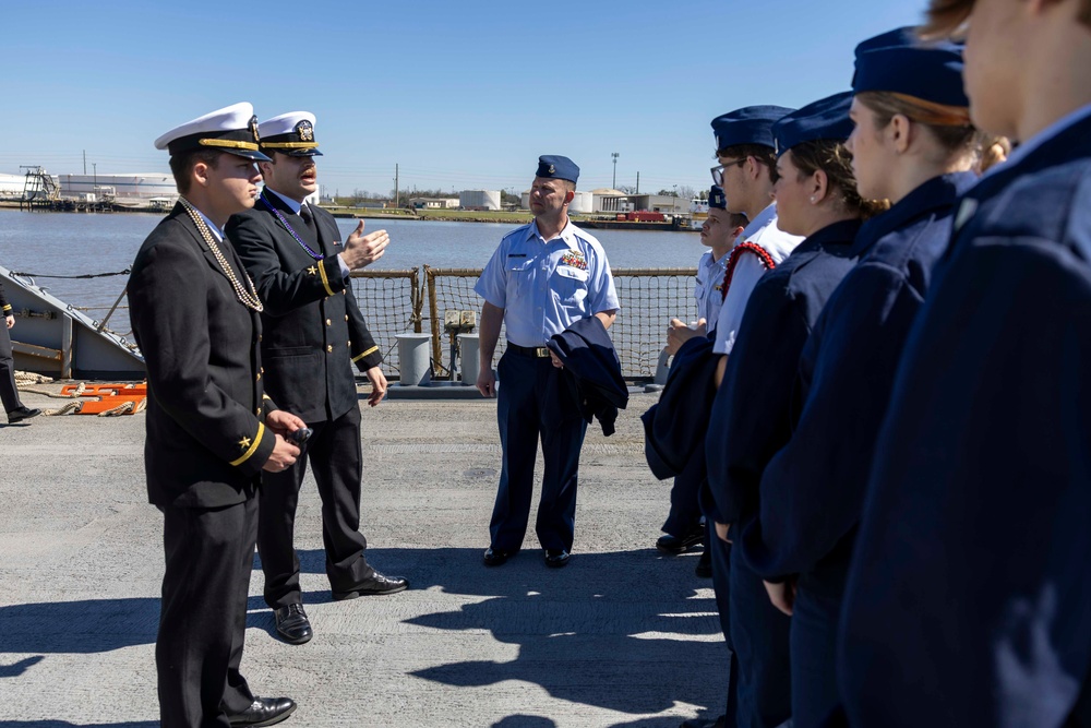 USS McFaul Mardi Gras 2025