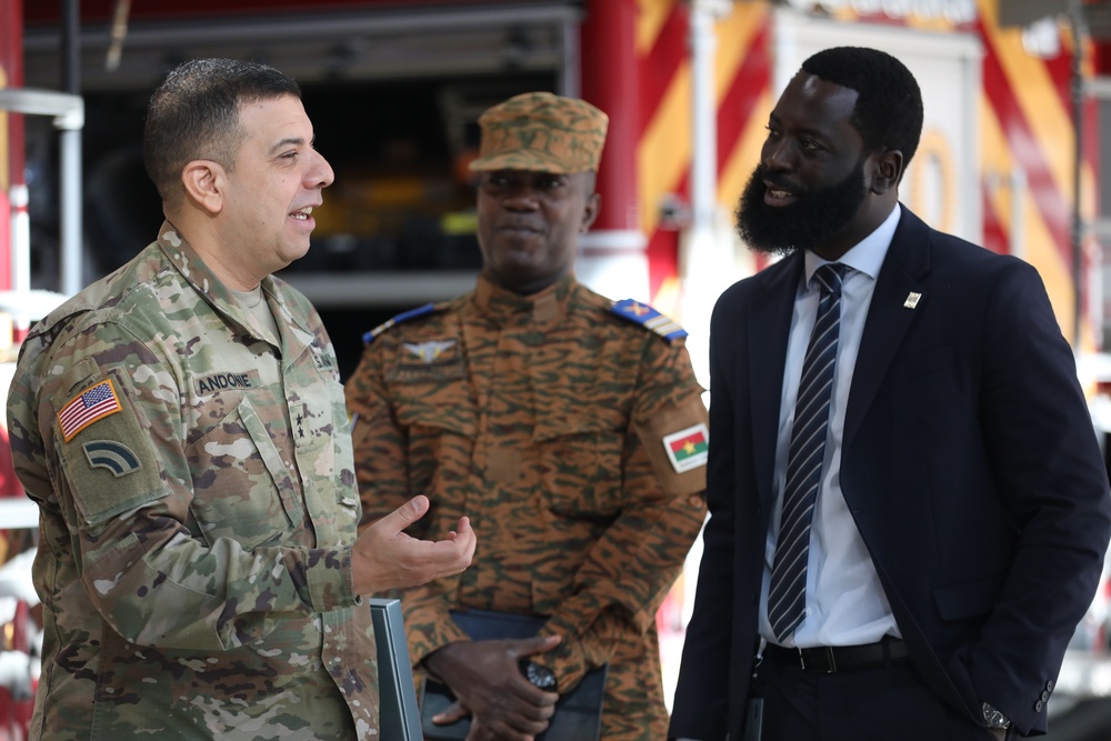 D.C. National Guard SPP hosts Burkina Faso during Emergency Operations SMEE
