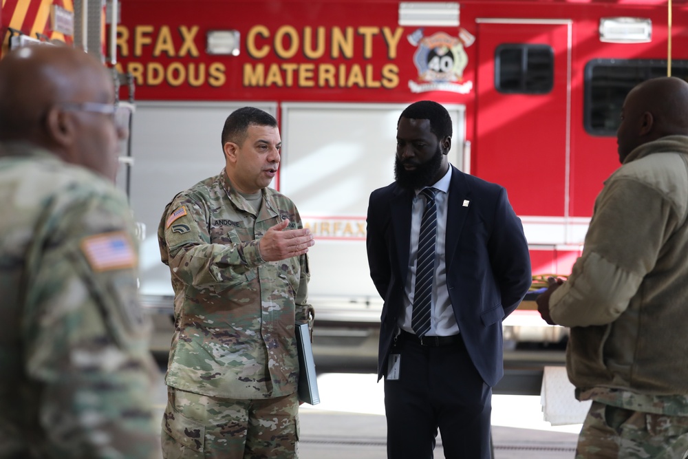 D.C. National Guard SPP hosts Burkina Faso during Emergency Operations SMEE