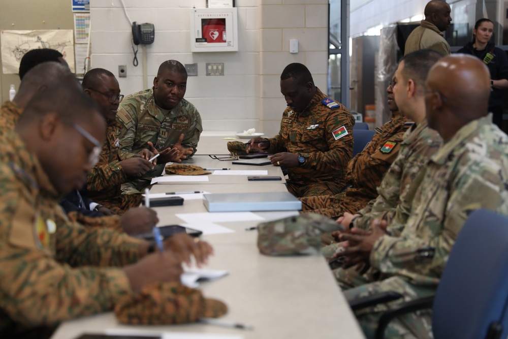 D.C. National Guard SPP hosts Burkina Faso during Emergency Operations SMEE