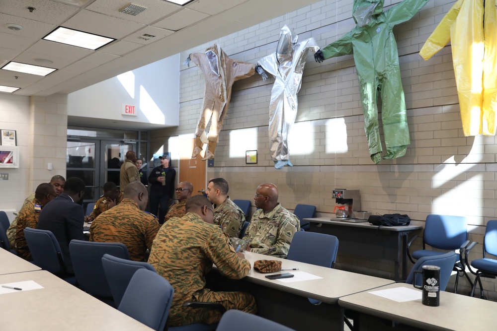 D.C. National Guard SPP hosts Burkina Faso during Emergency Operations SMEE