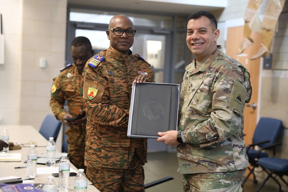 D.C. National Guard SPP hosts Burkina Faso during Emergency Operations SMEE