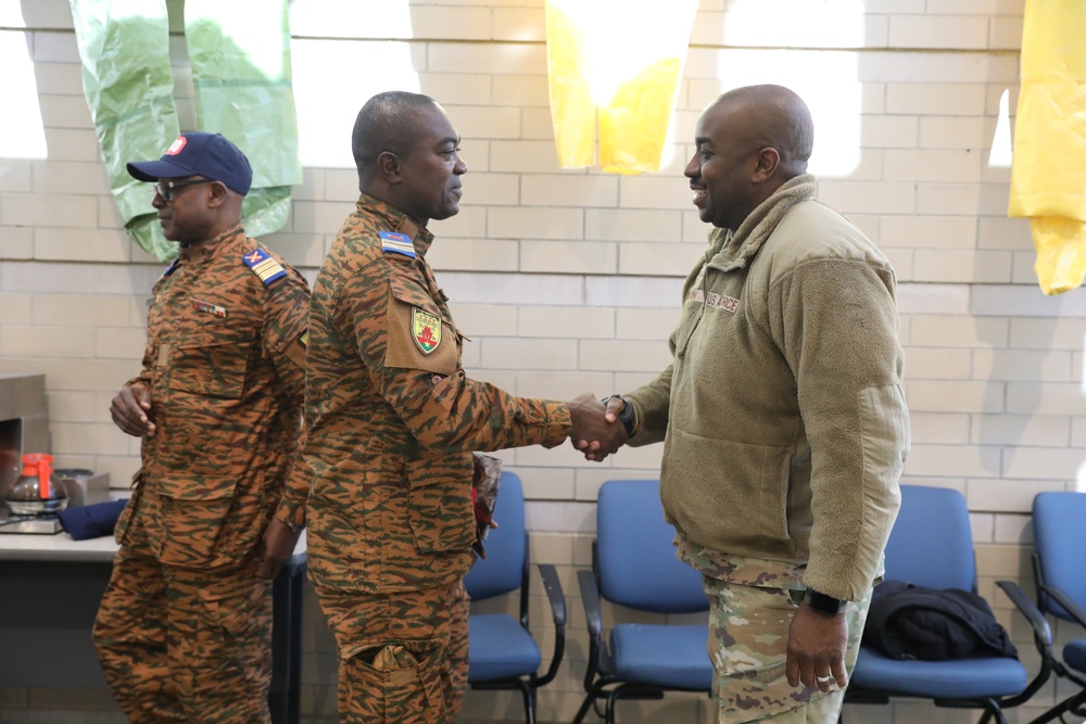 D.C. National Guard SPP hosts Burkina Faso during Emergency Operations SMEE