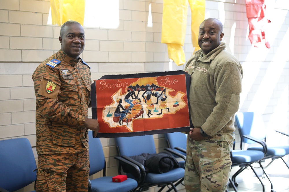 D.C. National Guard SPP hosts Burkina Faso during Emergency Operations SMEE