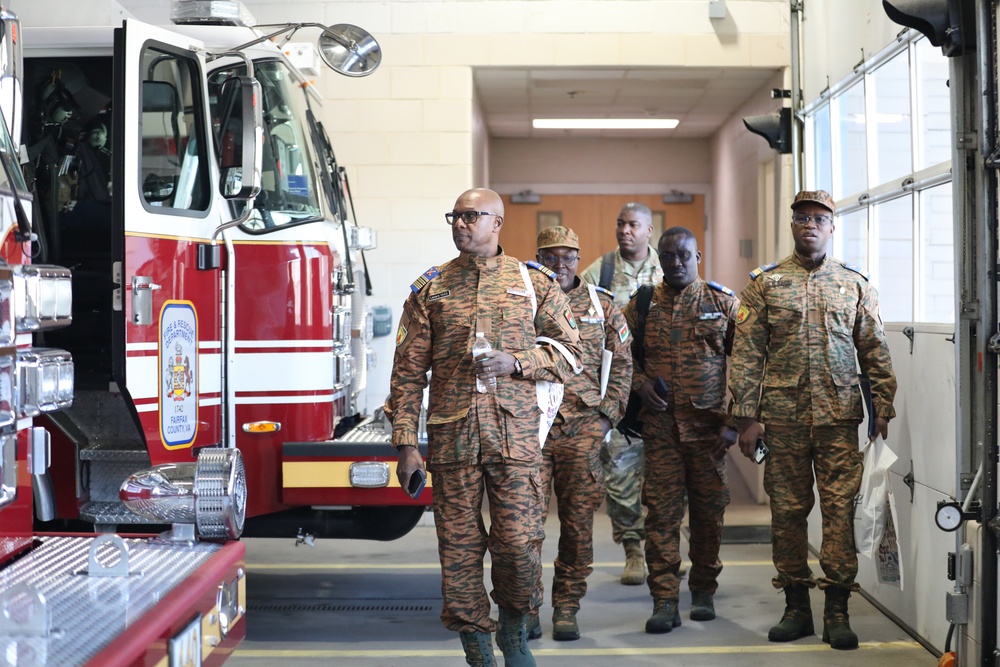 D.C. National Guard SPP hosts Burkina Faso during Emergency Operations SMEE