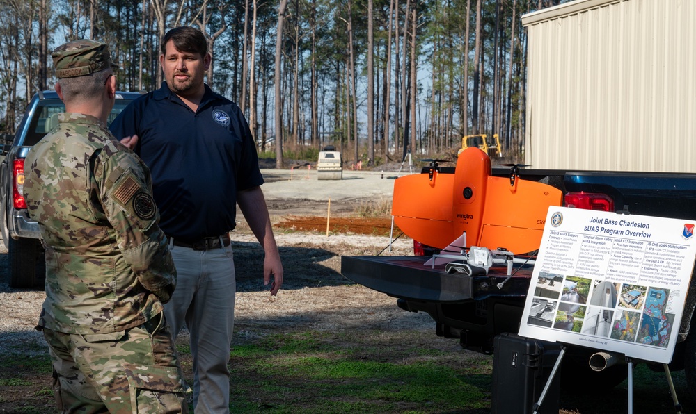 Leadership in action: Gen. Babcock visits Team Charleston