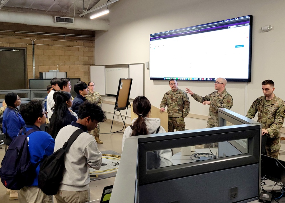 AFJROTC cadets immerse in 261st COS mission