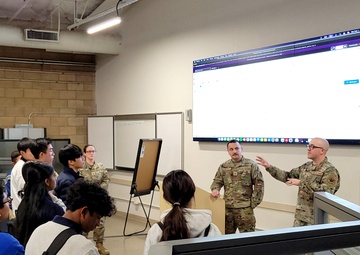 AFJROTC cadets immerse in 261st COS mission