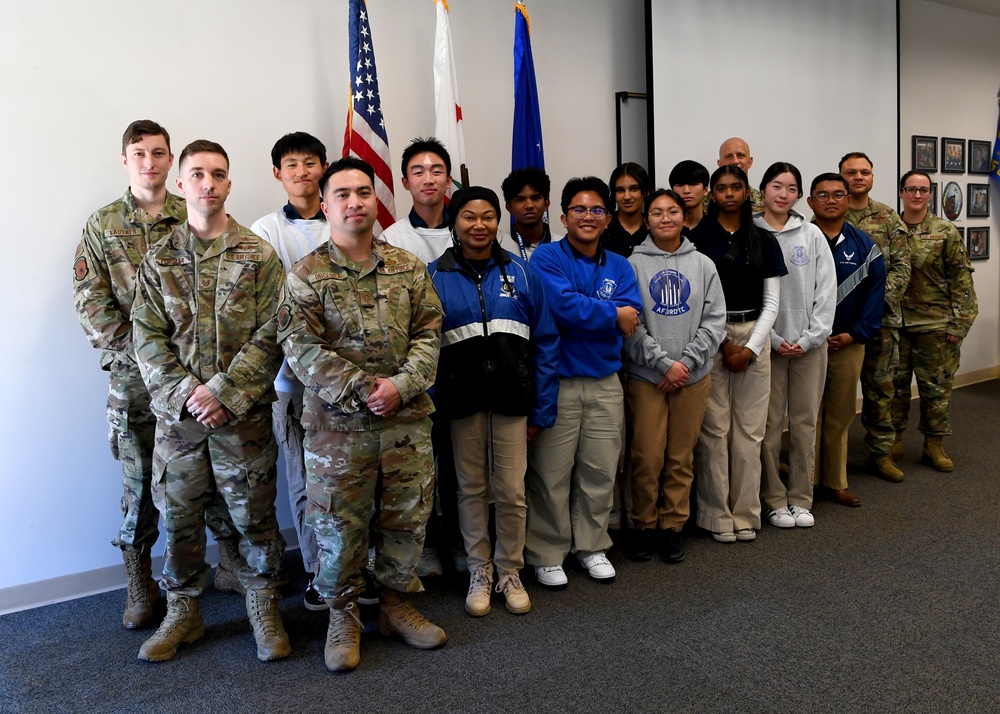 AFJROTC cadets immerse in 261st COS mission