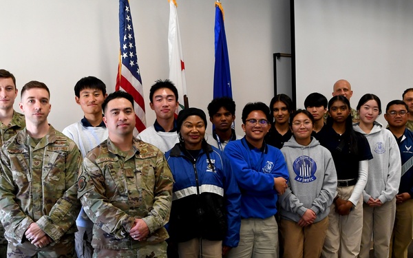 AFJROTC cadets immerse in 261st COS mission