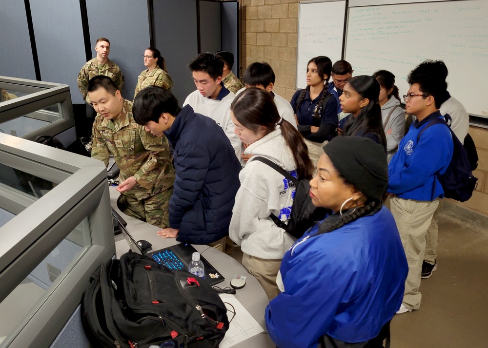 AFJROTC cadets immerse in 261st COS mission