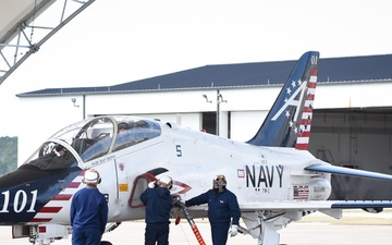 Chief of Naval Air Training Announces Covered Aircraft Refueling Sites