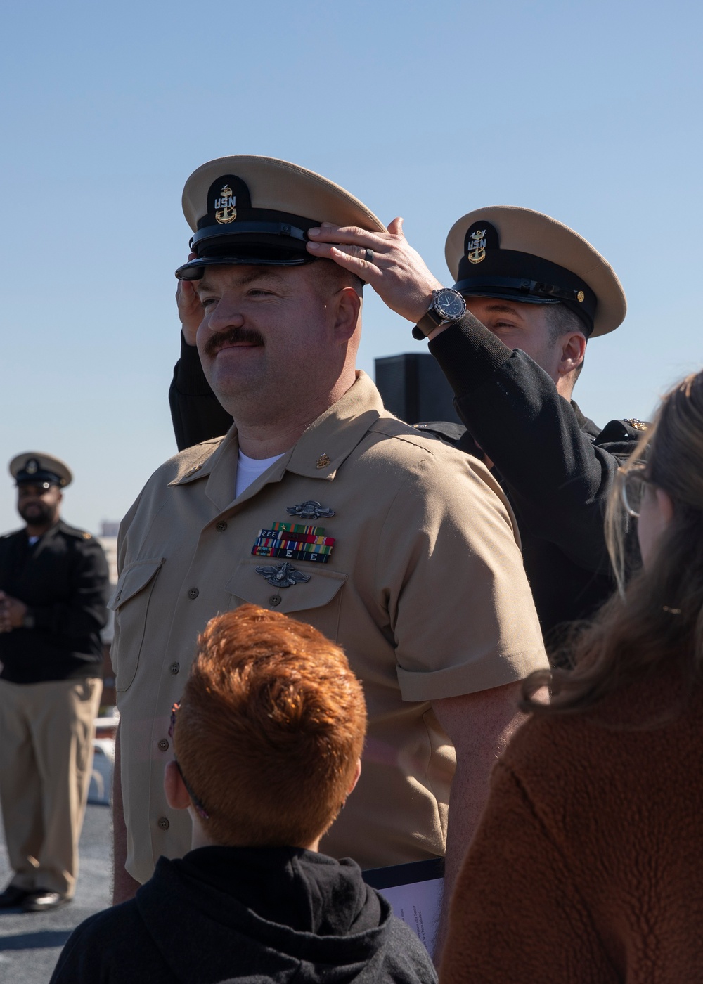 Kearsarge Conducts Chief Pinning Ceremony